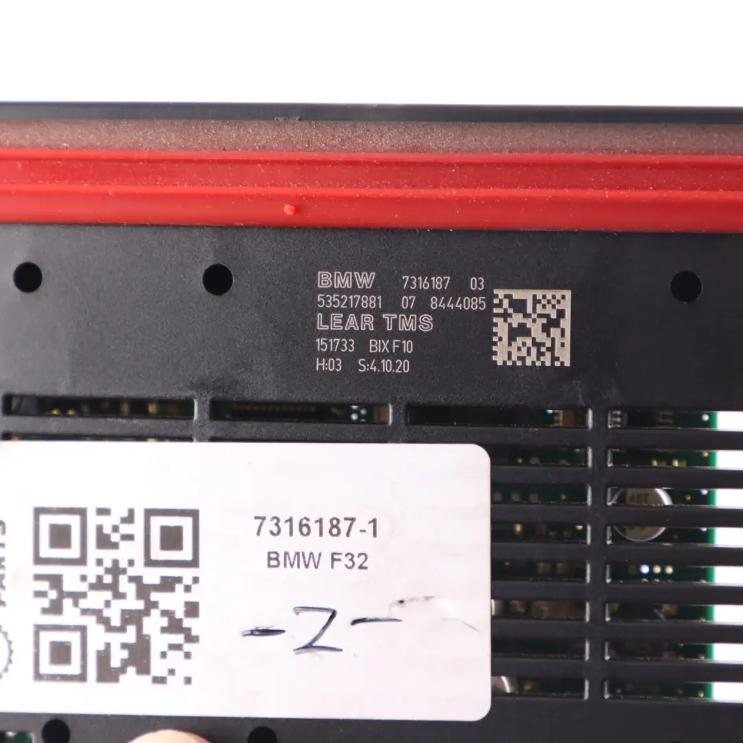 Headlight Control Module Lear TMS to BMW 3 4 Series F80 M3 F32 F33 Xenon with Part number 7316187 BMW 3 4 Series F80 M3 F32 F33 Xenon Headlight Control Module Lear TMS - SKU 7316187-1 - Part number 7316187