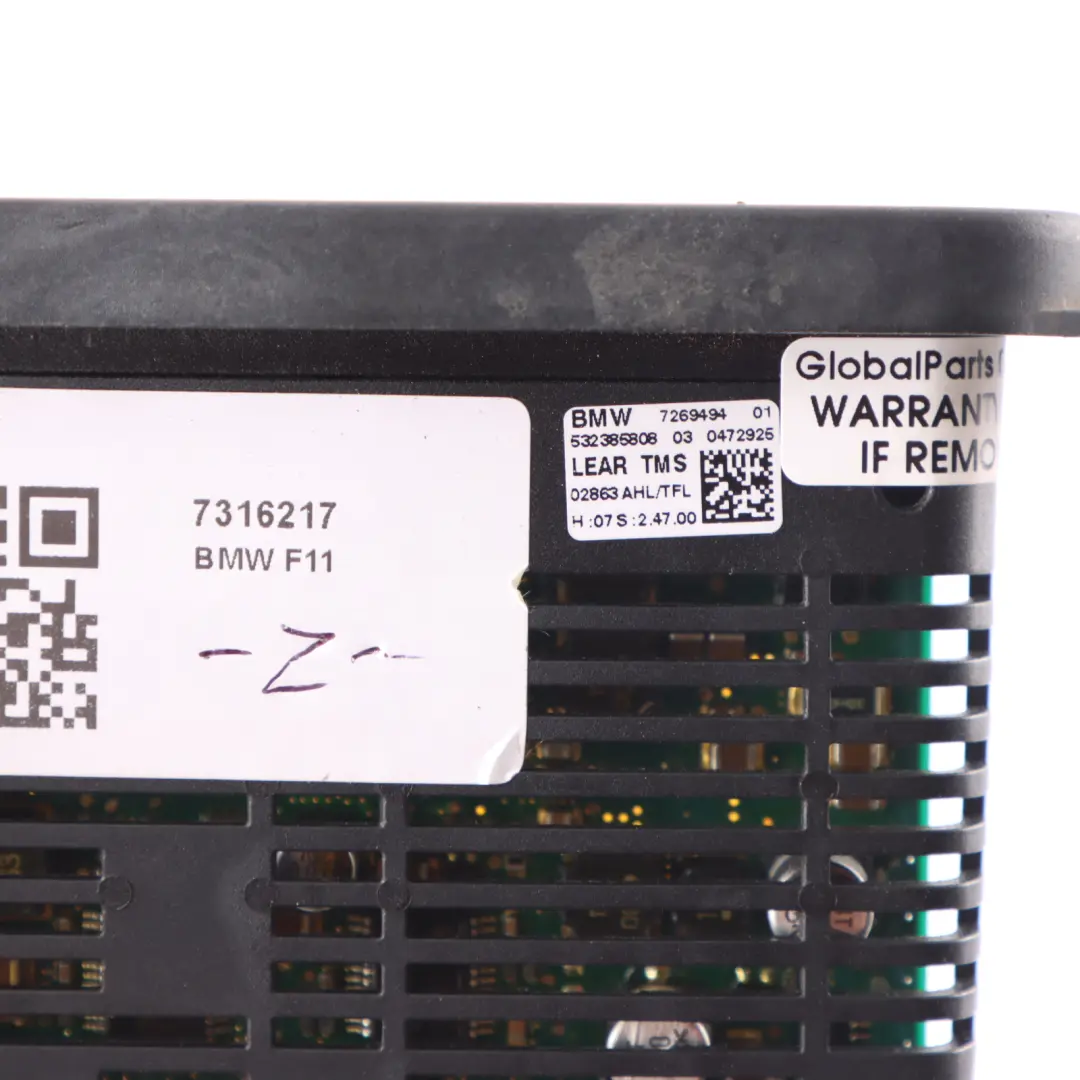 Headlight Module BMW F07 LCI F10 F11 Xenon Headlamp Control Unit to with Part number 7316217 Headlight Module BMW F07 LCI F10 F11 Xenon Headlamp Control Unit - SKU 7316217 - Part number 7316217