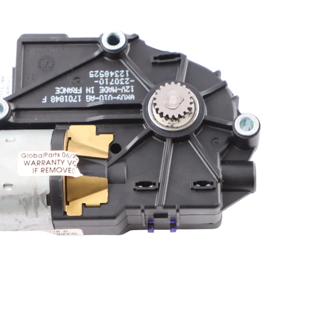 BMW F20 F21 F30 F31 F10 F11 Sliding Sunroof Drive Motor Unit Webasto 7193398 - SKU 7316535-1 - Part number 7316535