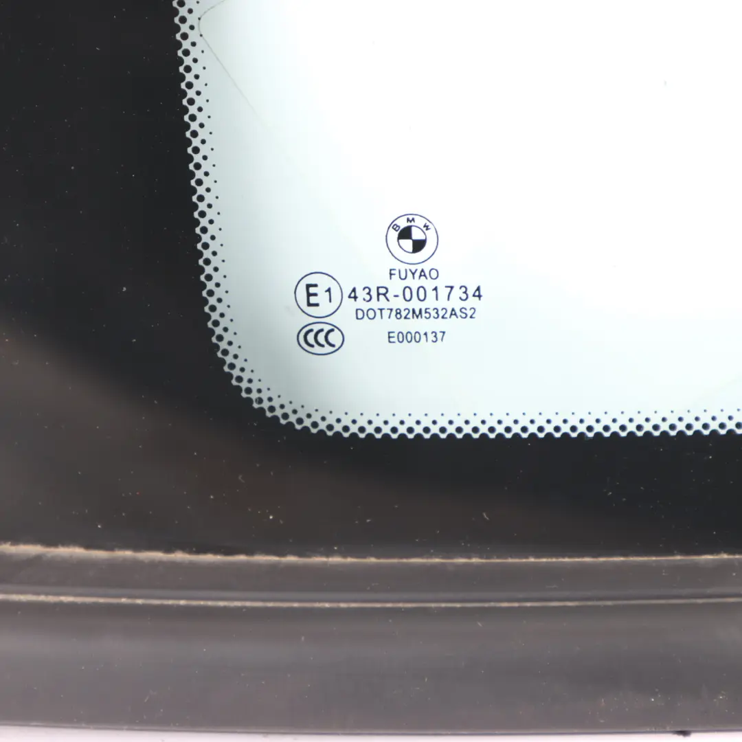 Side Window BMW F46 Gran Tourer Rear Left N/S Fixed Glass Window AS2 to with Part number 7316823 Side Window BMW F46 Gran Tourer Rear Left N/S Fixed Glass Window AS2 - SKU 7316823 - Part number 7316823