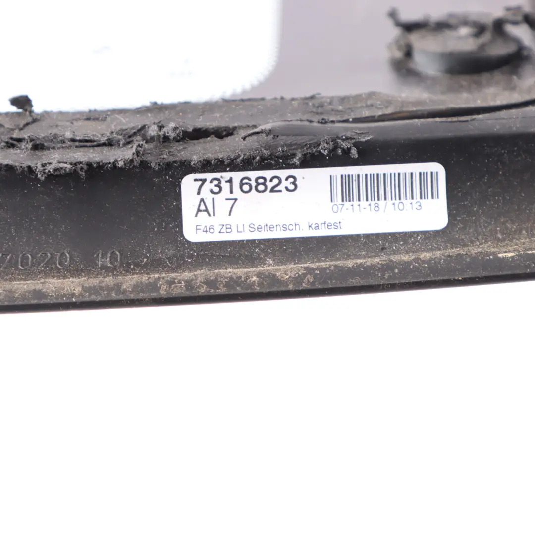  Side Window BMW F46 Gran Tourer Rear Left N/S Fixed Glass Window AS2 - SKU 7316823 - Part number 7316823