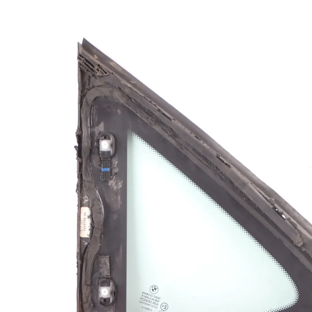  Window Glass BMW X6 F16 F86 Side Quarter Fixed Rear Right O/S AS2 Green - SKU 7317772 - Part number 7317772