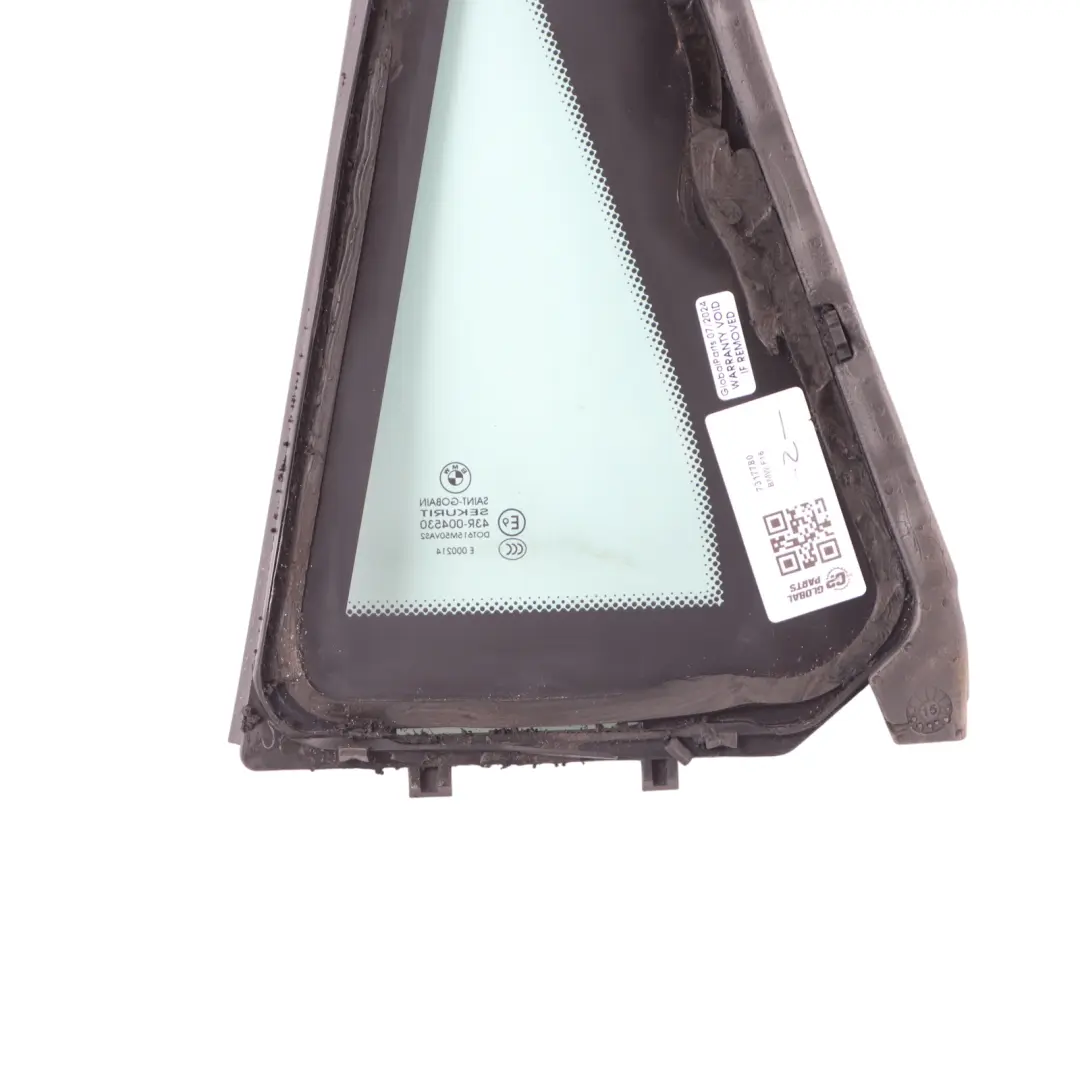  Window Side BMW X6 F16 F86 Glass Rear Right O/S AS2 High Gloss - SKU 7317780 - Part number 7317780
