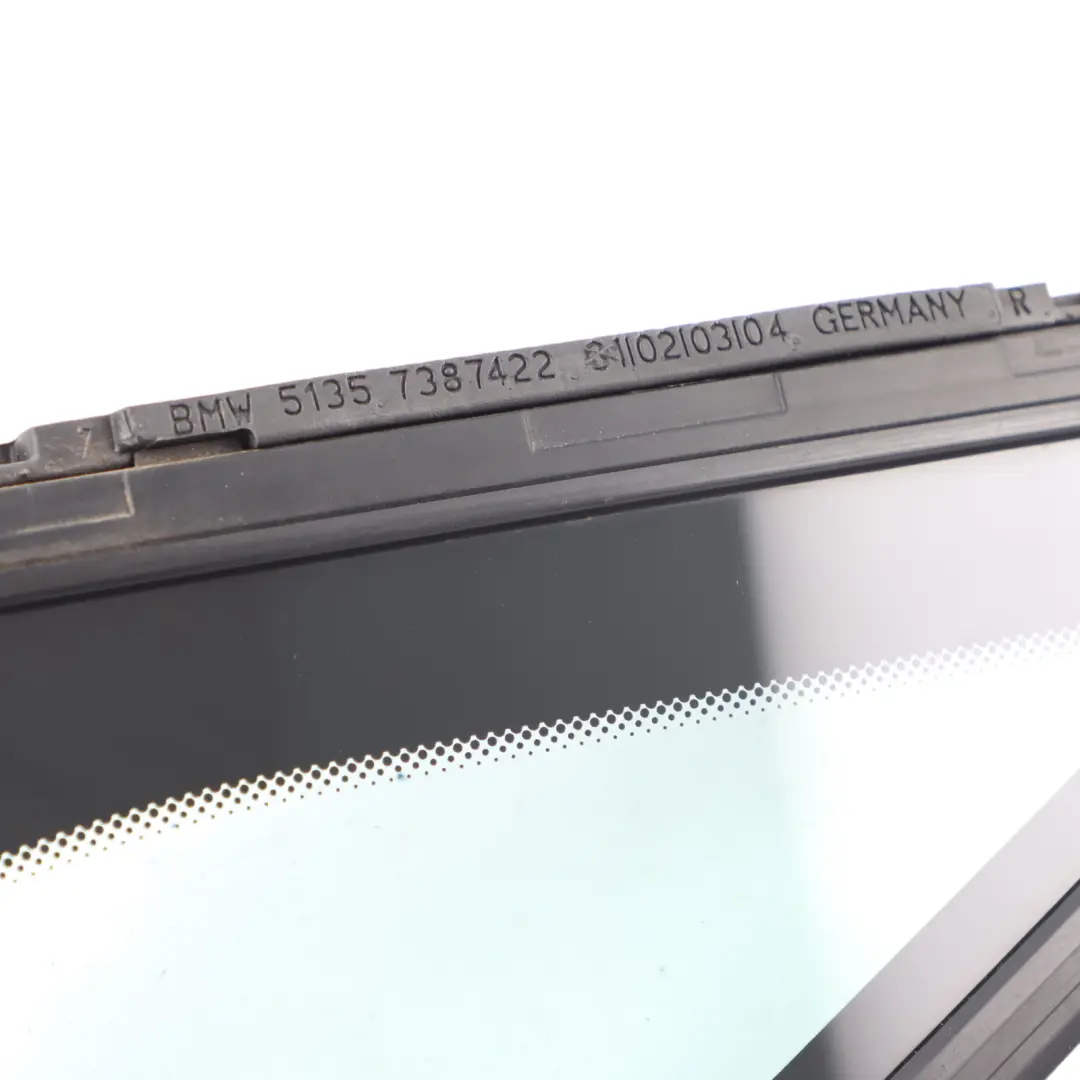 Window Side BMW X6 F16 F86 Glass Rear Right O/S AS2 High Gloss to with Part number 7317780 Window Side BMW X6 F16 F86 Glass Rear Right O/S AS2 High Gloss - SKU 7317780 - Part number 7317780