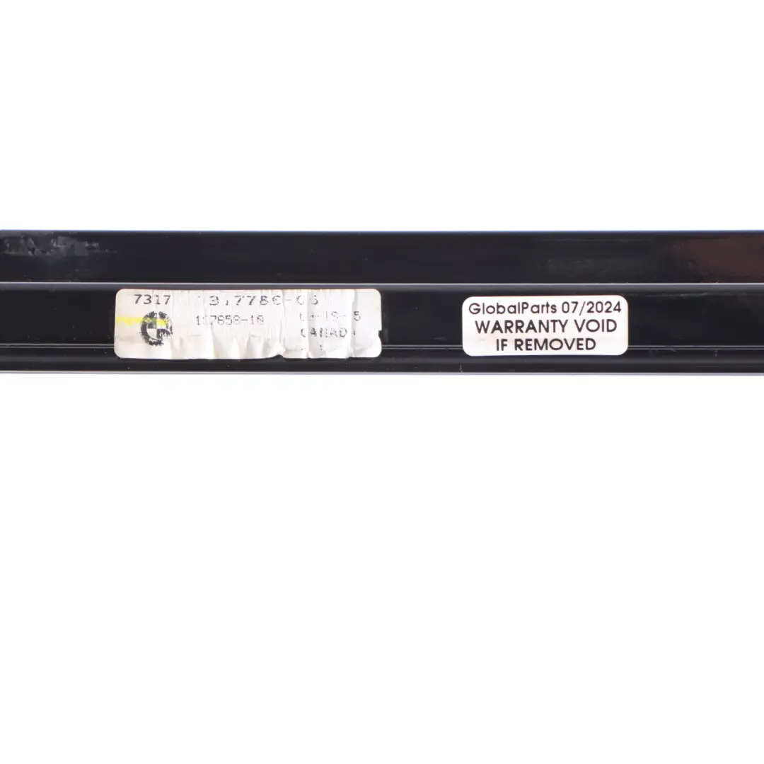BMW X6 F16 Fenêtre Guide arrière droit Bande recouvrement toile haute brillance - SKU 7317786 - Numéro de pièce 7317786