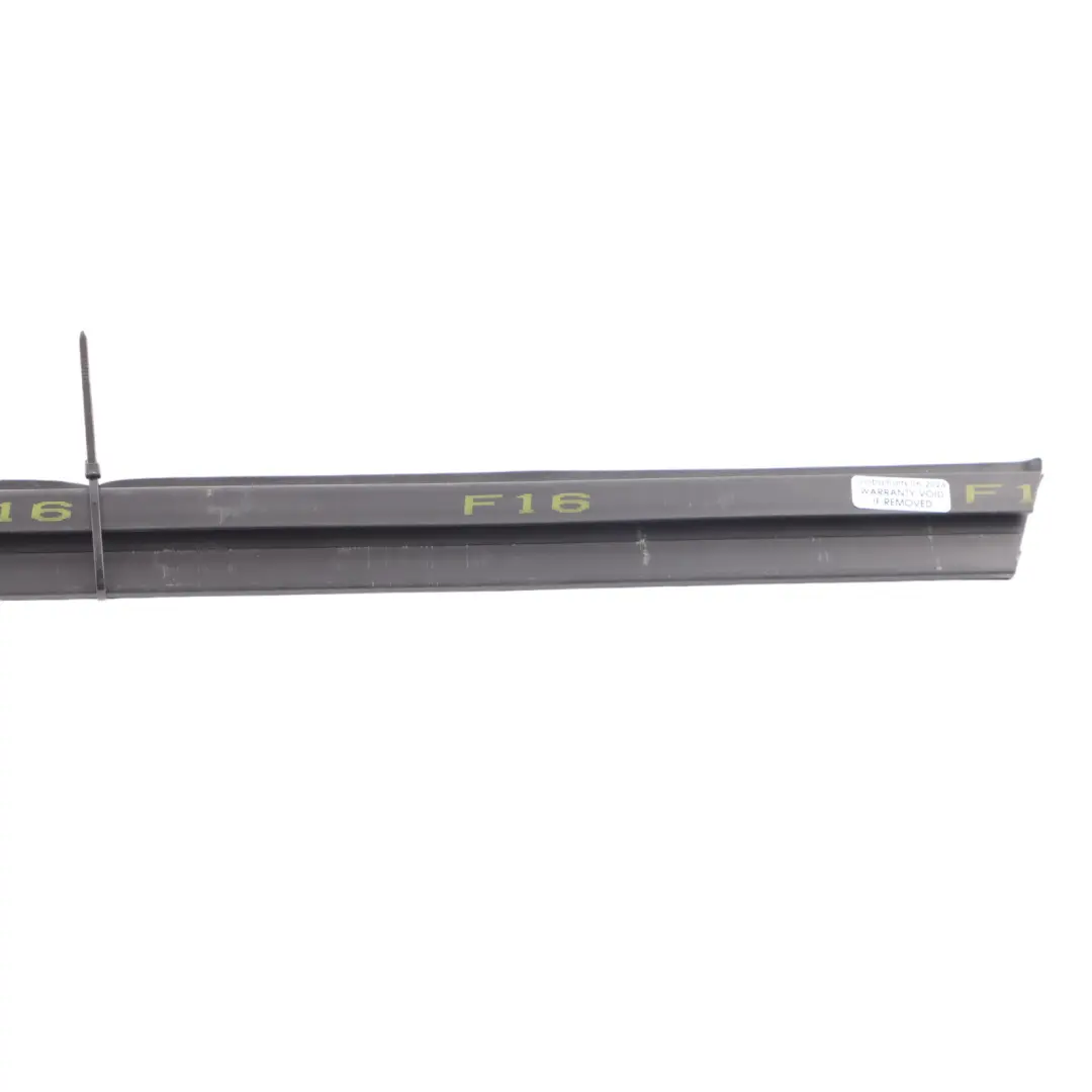 Trasera Derecha Ventana Puerta Trim Bar Tapa Tira Sellado para BMW X6 F16 F86 con número de pieza 7317850 BMW X6 F16 F86 Trasera Derecha Ventana Puerta Trim Bar Tapa Tira Sellado - SKU 7317850 - Número de pieza 7317850