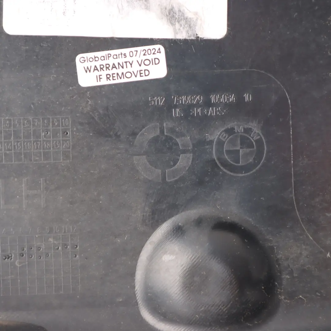 Soporte Parachoques Trasero Soporte Izquierdo para BMW X6 F16 con número de pieza 7319829 BMW X6 F16 Soporte Parachoques Trasero Soporte Izquierdo - SKU 7319829 - Número de pieza 7319829