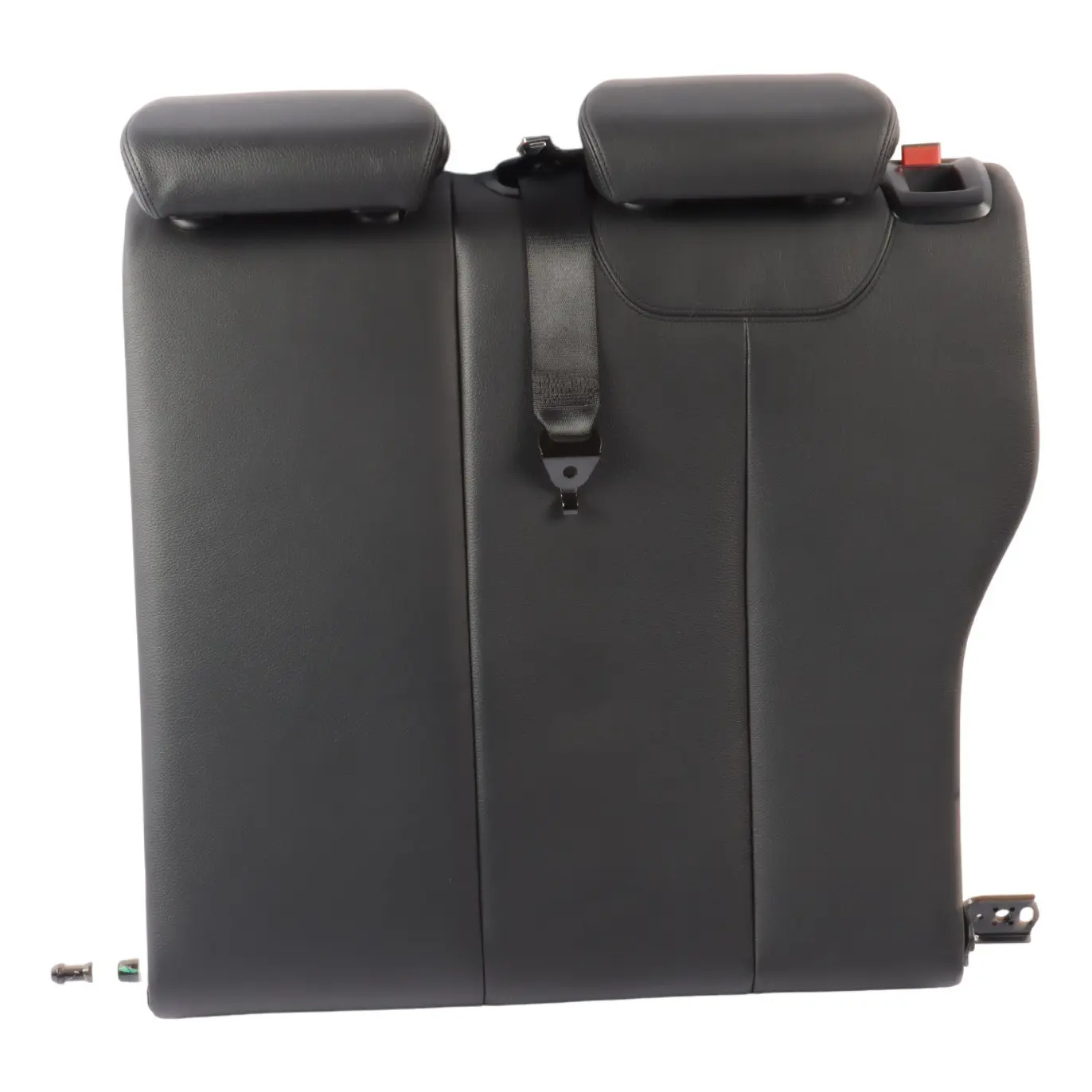 BMW F21 Asiento Trasero Izquierdo Respaldo Cubre Asiento Cuero Negro Dakota