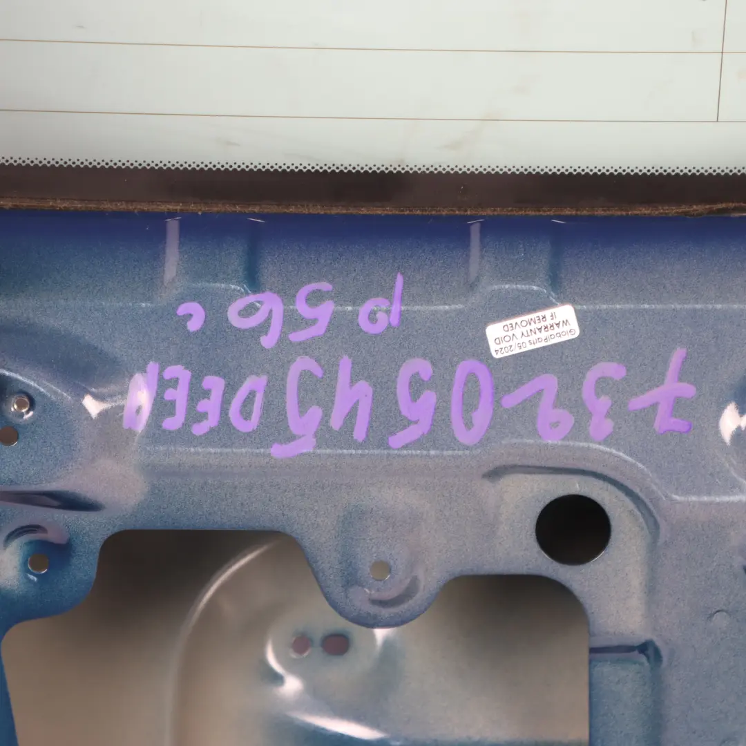 Trunk Lid Tailgate Boot Lid Deep Blue Metallic - B69 to Mini Cooper F56 with Part number 7320545 Mini Cooper F56 Trunk Lid Tailgate Boot Lid Deep Blue Metallic - B69 - SKU 7320545-DEEP - Part number 7320545