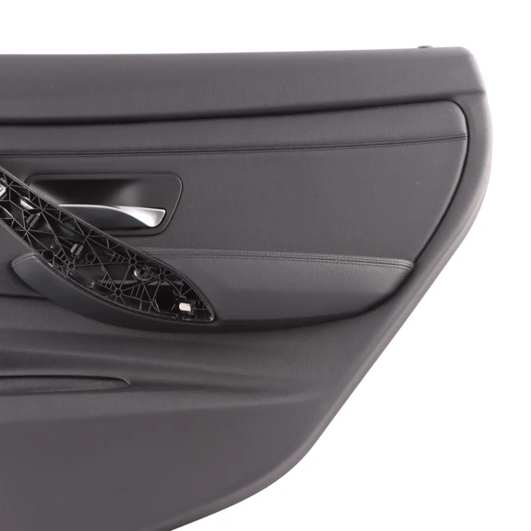  Door Card BMW F34 GT Rear Right O/S Door Lining Trim Leather Dakota Black - SKU 7321460 - Part number 7321460