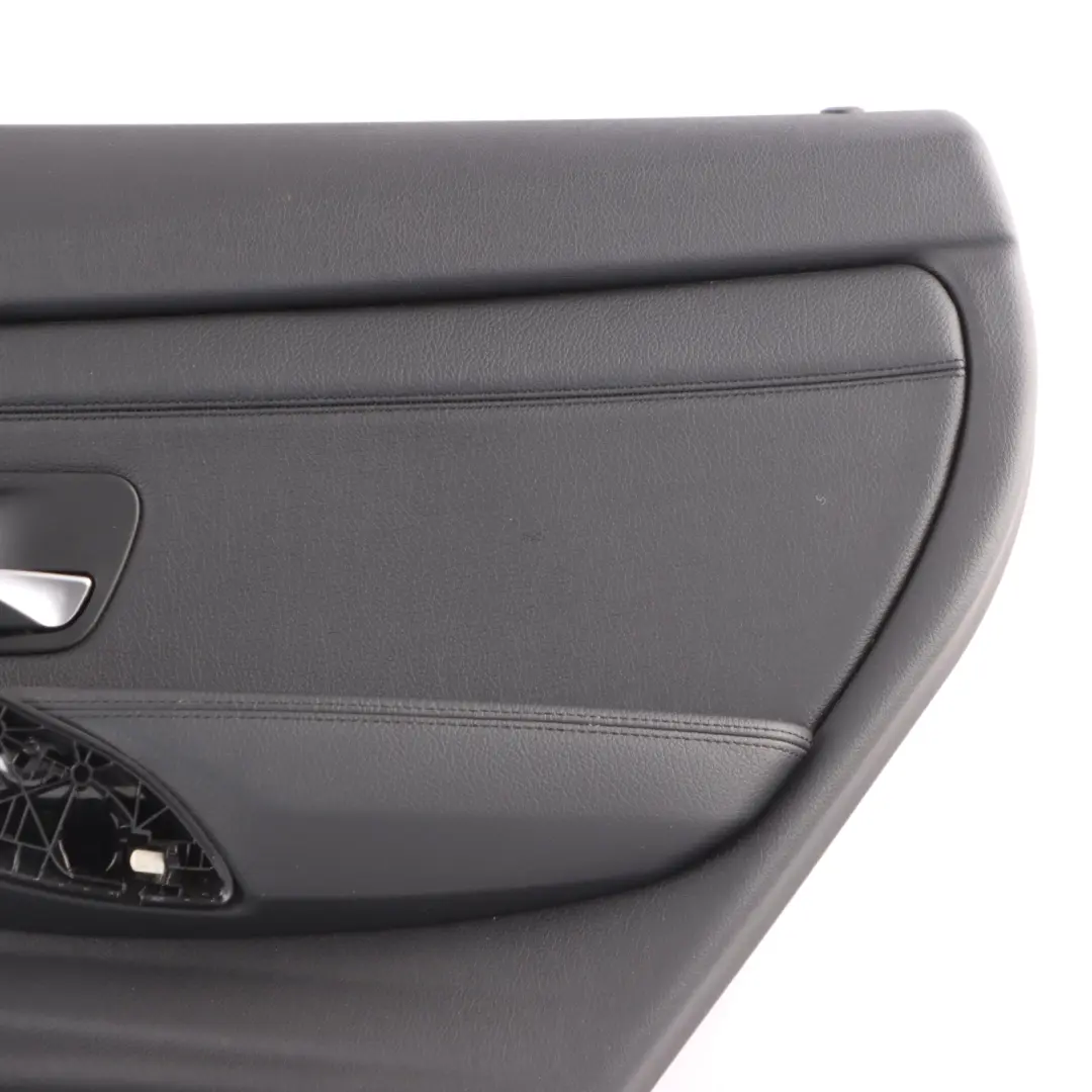  Door Card BMW F34 GT Rear Right O/S Door Lining Trim Leather Dakota Black - SKU 7321460 - Part number 7321460