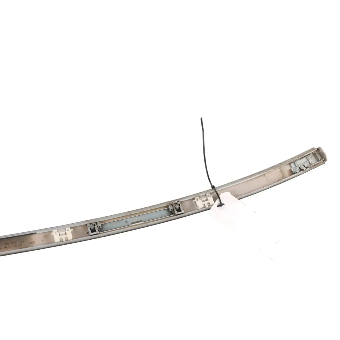 BMW F32 Roof Rack Molding Trim Left N/S Glacier Silver Metallic - A83 7322492 - SKU 7341891-GSB - Part number 7341891