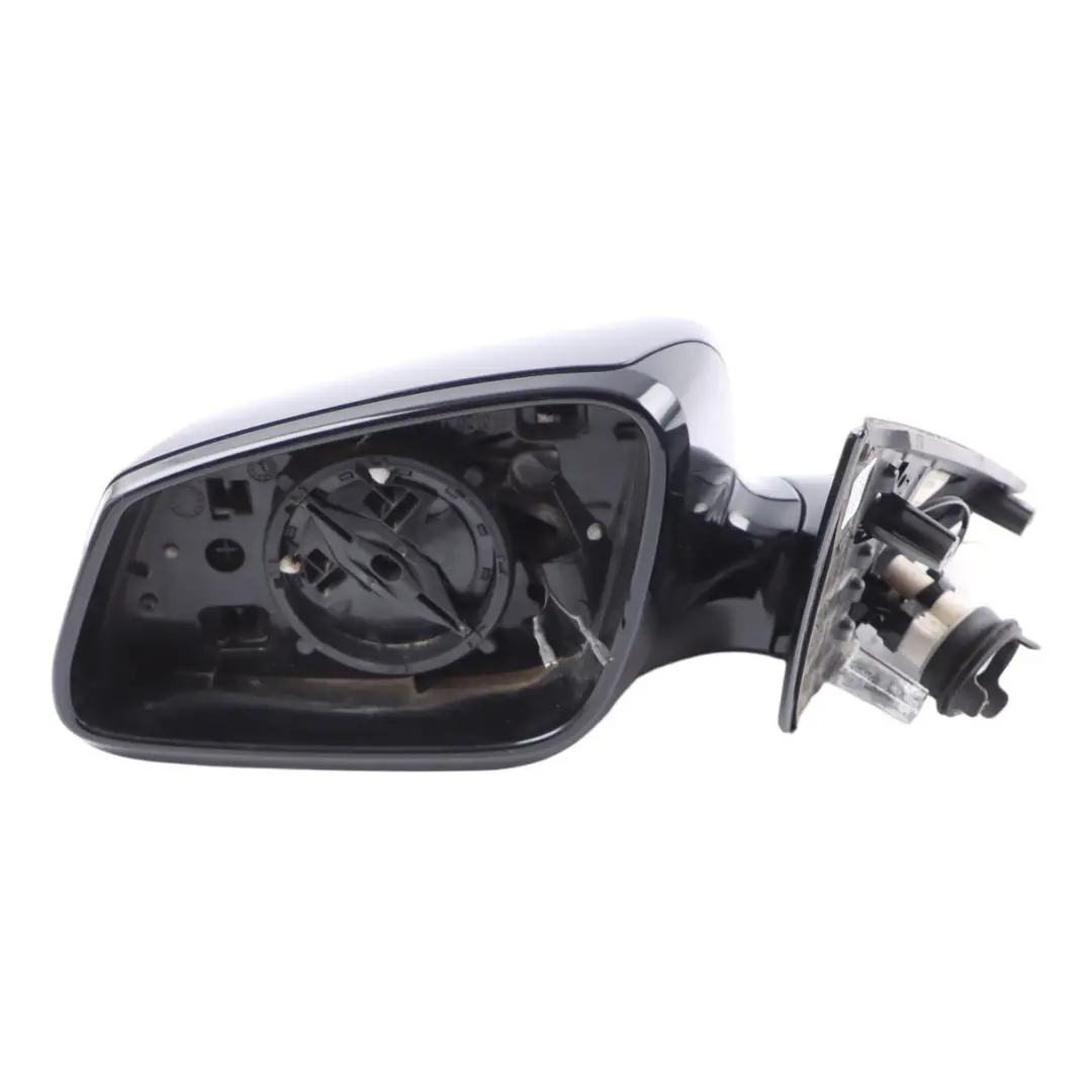  Wing Mirror BMW F10 F11 High Gloss Heated Left N/S 5 Pins Imperial Blue - A89 - SKU 7322495-IBB - Part number 7322495