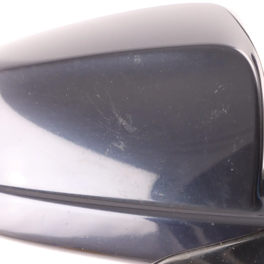 Wing Mirror BMW F10 F11 High Gloss Heated Right O/S 5 Pins Imperial Blue - A89 - SKU 7322496-IBB - Part number 7322496