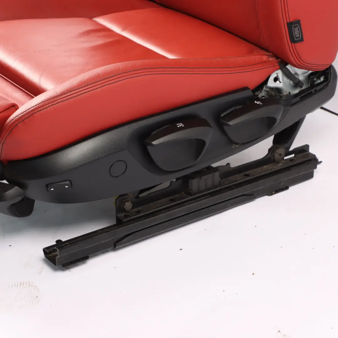 Front Left N/S M Sport Seat Leather Nevada Korallrot Interior to BMW X1 E84 with Part number 7324159 BMW X1 E84 Front Left N/S M Sport Seat Leather Nevada Korallrot Interior - SKU 7324159 - Part number 7324159