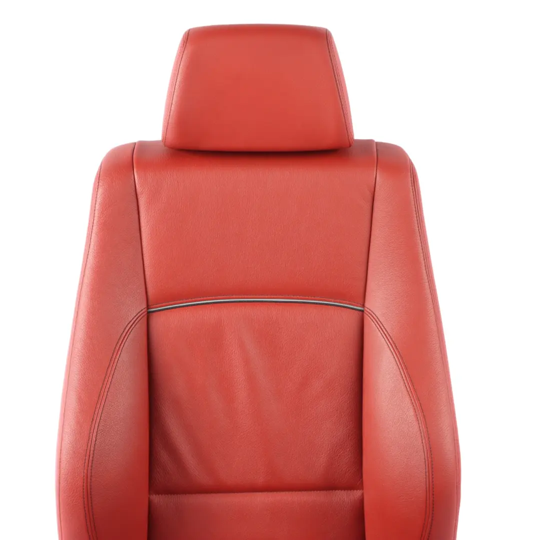 Front Left N/S M Sport Seat Leather Nevada Korallrot Interior to BMW X1 E84 with Part number 7324159 BMW X1 E84 Front Left N/S M Sport Seat Leather Nevada Korallrot Interior - SKU 7324159 - Part number 7324159