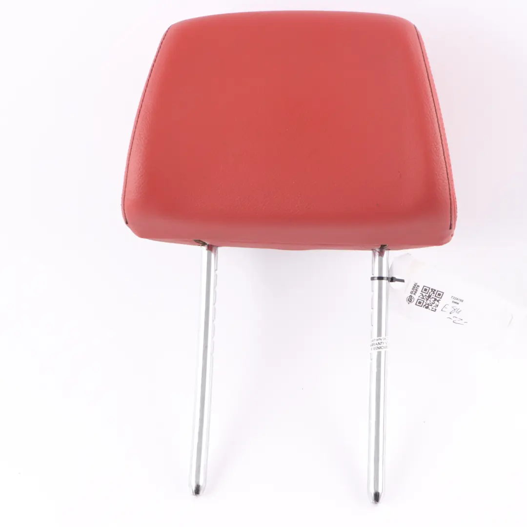 Front Seat Headrest Leather Korral Rod Red Left Right N/O/S to BMW X1 E84 with Part number 7324198 BMW X1 E84 Front Seat Headrest Leather Korral Rod Red Left Right N/O/S - SKU 7324198 - Part number 7324198