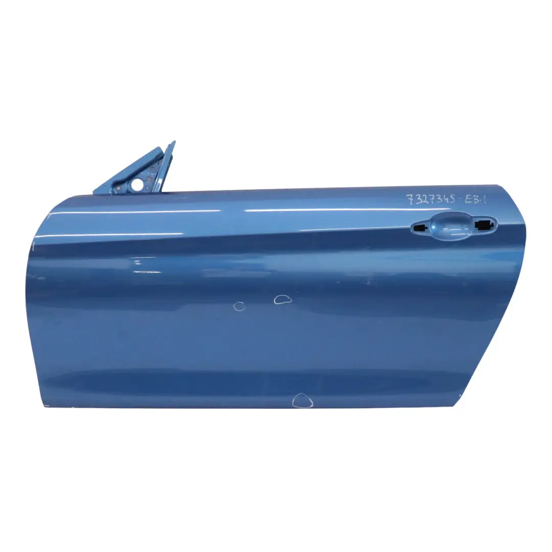 Puerta Delantera Izquierda Estorilblau Estoril Blue Metallic - B45 para BMW F32 F33 con número de pieza 7327345 BMW F32 F33 Puerta Delantera Izquierda Estorilblau Estoril Blue Metallic - B45 - SKU 7327345-EB1 - Número de pieza 7327345