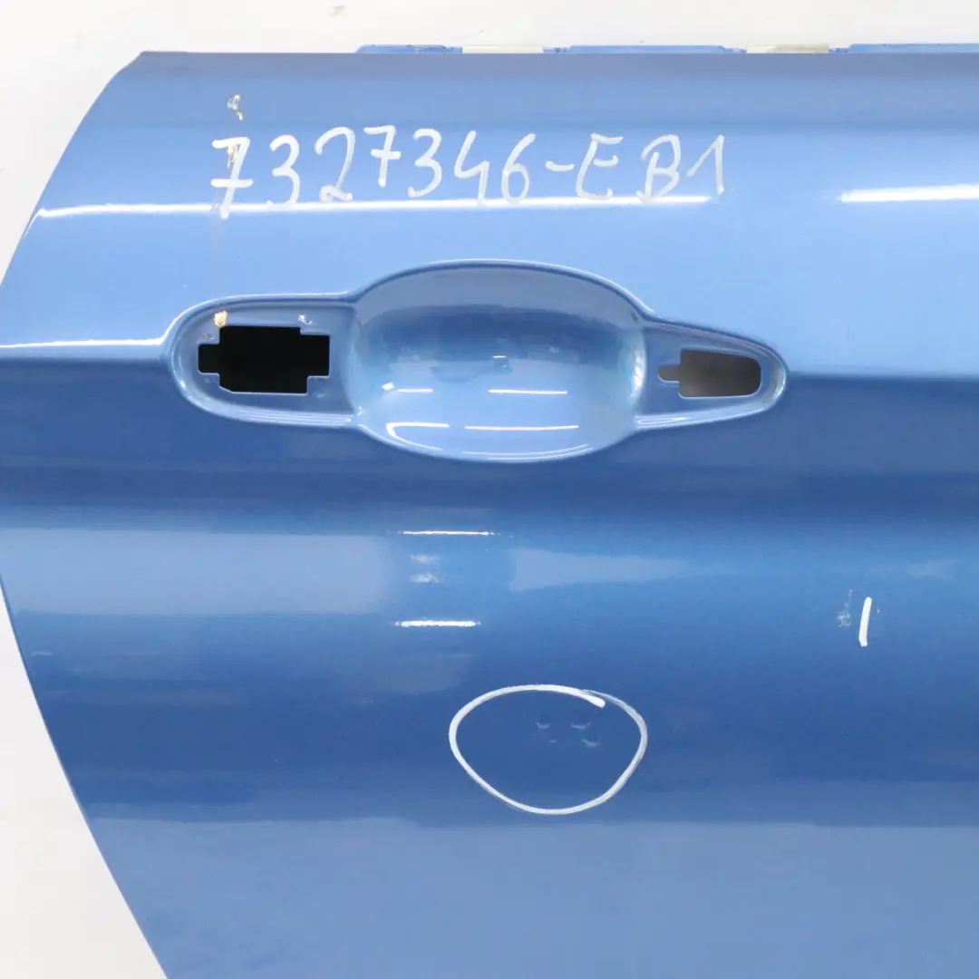 Puerta Delantera BMW F32 F33 F82 F83 M4 Derecha Estorilblau Azul Metalizado B45 para con número de pieza 7327346 Puerta Delantera BMW F32 F33 F82 F83 M4 Derecha Estorilblau Azul Metalizado B45 - SKU 7327346-EB1 - Número de pieza 7327346