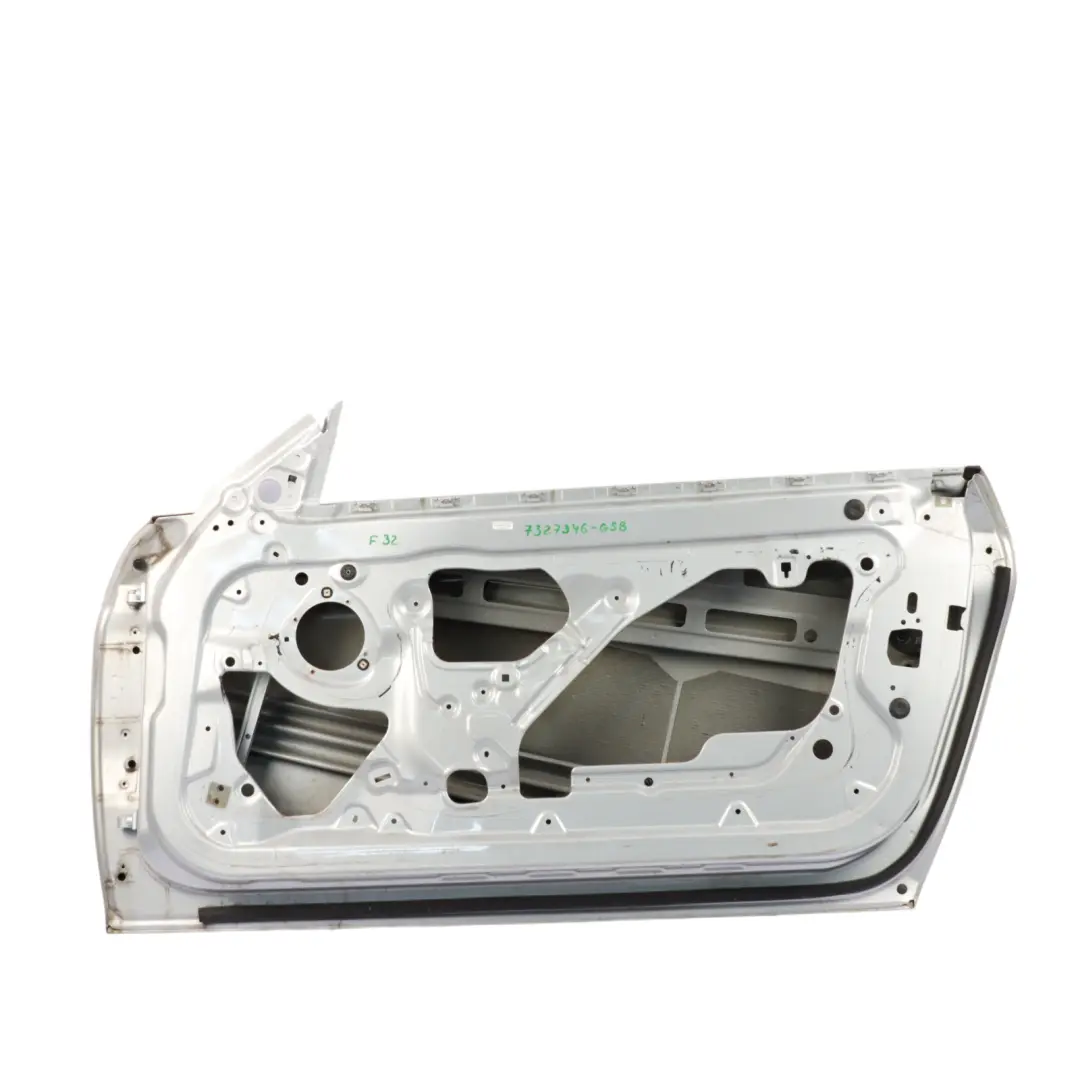 Door Front BMW F32 F33 F82 F83 M4 Right O/S Glacier Silver Metallic - A83 to with Part number 7327346 Door Front BMW F32 F33 F82 F83 M4 Right O/S Glacier Silver Metallic - A83 - SKU 7327346-GSB - Part number 7327346