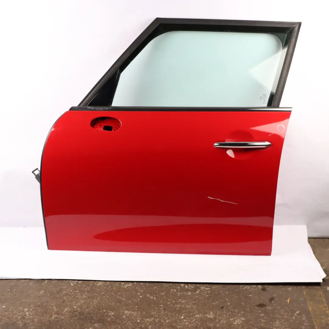 Door Front Left N/S Covering Panel Chili Red - 851 to Mini F55 with Part number 7327445 Mini F55 Door Front Left N/S Covering Panel Chili Red - 851 - SKU 7327445-CHRED - Part number 7327445