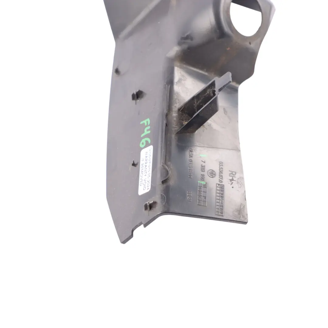 Taillight Trim BMW F46 Gran Tourer Rear Light Right O/S Water Drip Trim to with Part number 7328160 Taillight Trim BMW F46 Gran Tourer Rear Light Right O/S Water Drip Trim - SKU 7328160 - Part number 7328160