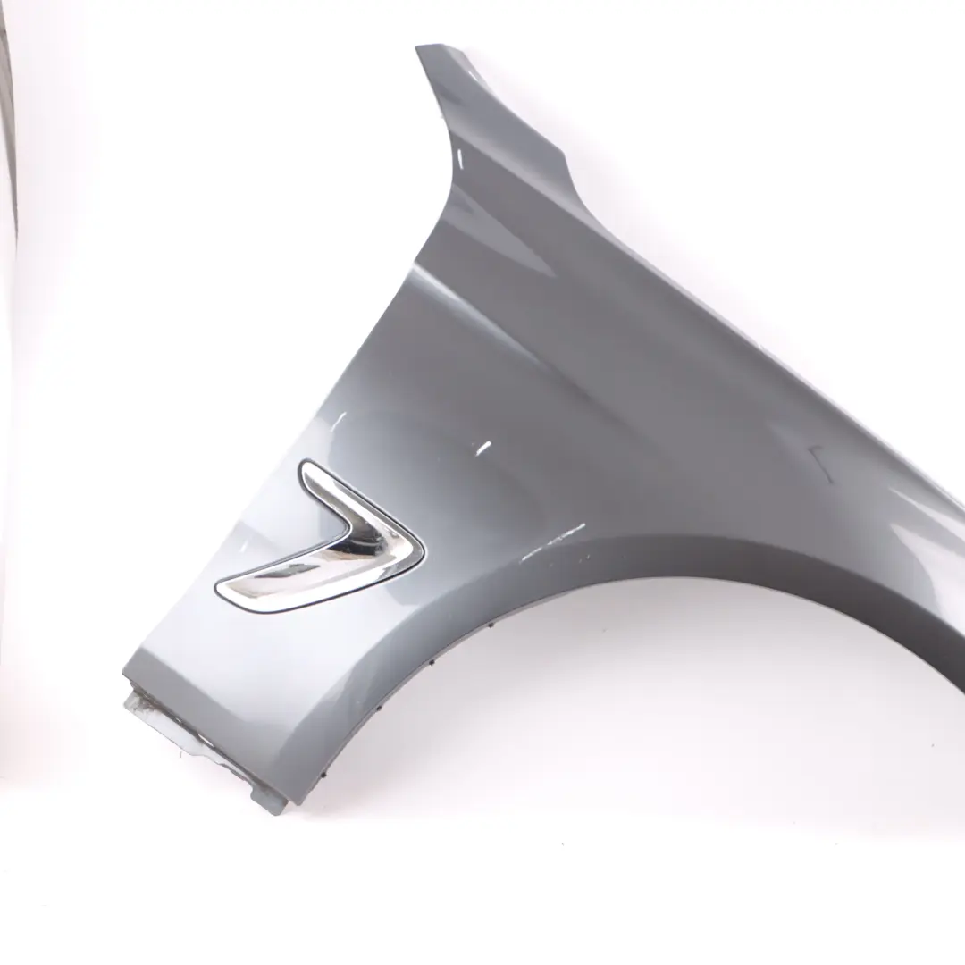 Side Panel Wing Fender Front Right O/S Mineral Grau Metallic - B39 to BMW F34 with Part number 7329542 BMW F34 Side Panel Wing Fender Front Right O/S Mineral Grau Metallic - B39 - SKU 7329542-MG - Part number 7329542