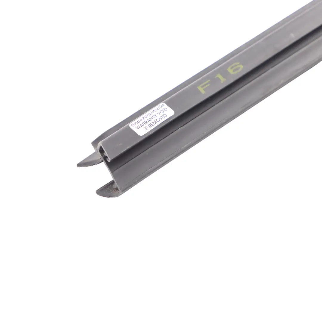 BMW F16 F86 Porta Finestra Barra Copertura Guarnizione Striscia Anteriore Destra - SKU 7329956 - Numero di parte 7329956