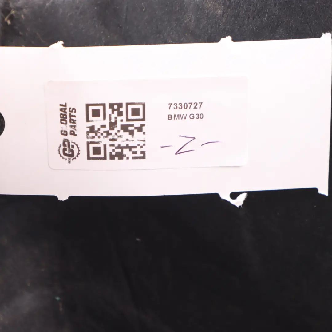 Tunnel Front Sound Insulation Covering Panel Soundproof to BMW G11 G30 with Part number 7330727 BMW G11 G30 Tunnel Front Sound Insulation Covering Panel Soundproof - SKU 7330727 - Part number 7330727