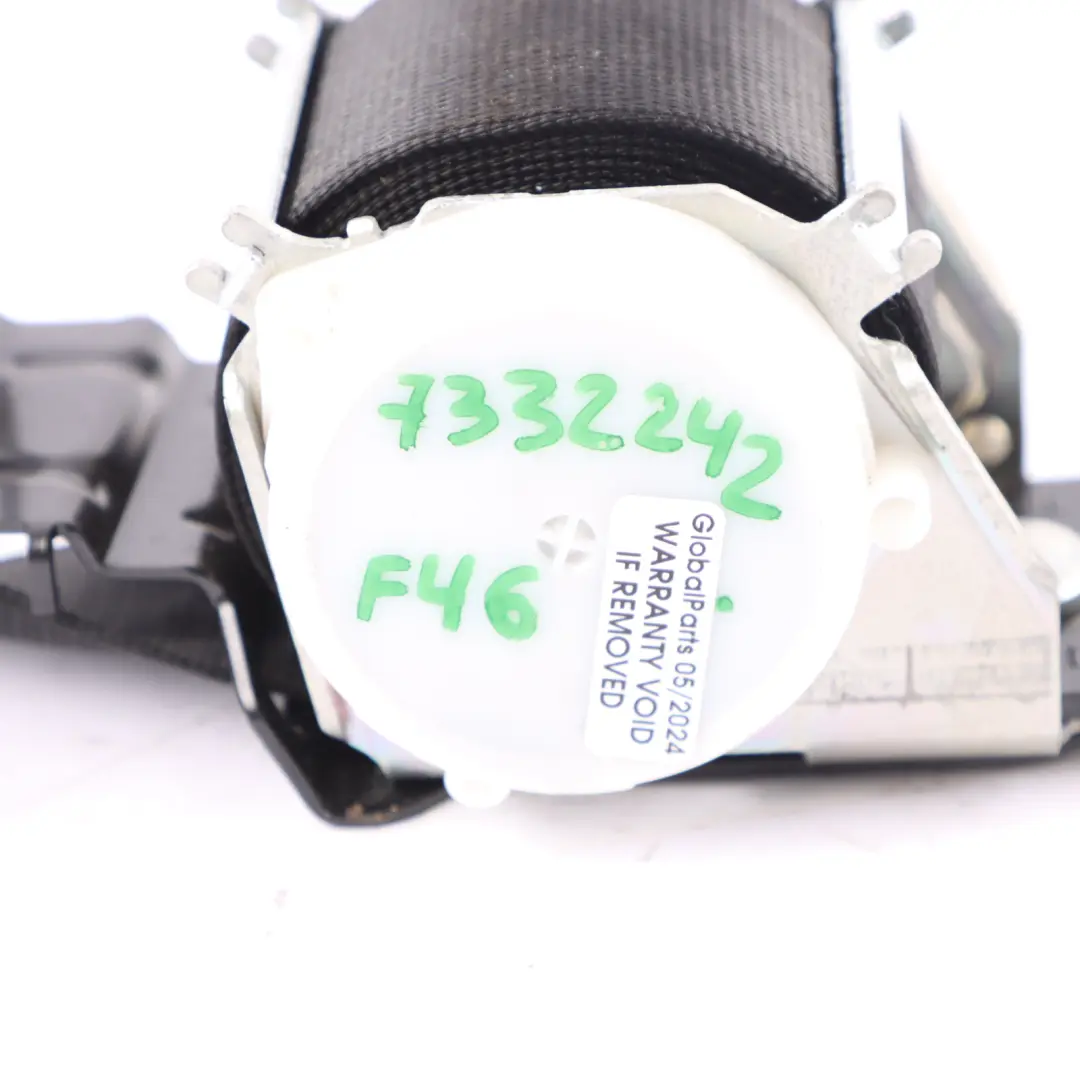 BMW F46 Gran Tourer Cinturón De Seguridad Trasero Central Superior - SKU 7332242 - Número de pieza 7332242