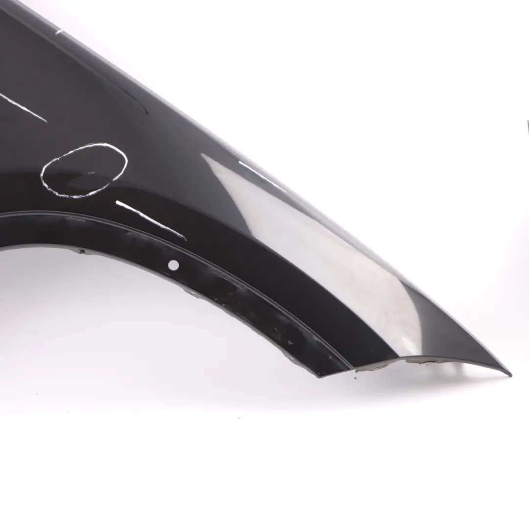  Aile Latérale BMW X1 E84 Avant Droite Aile Noir Saphir Métallique - 475 - SKU 7332424-BS - Numéro de pièce 7332424