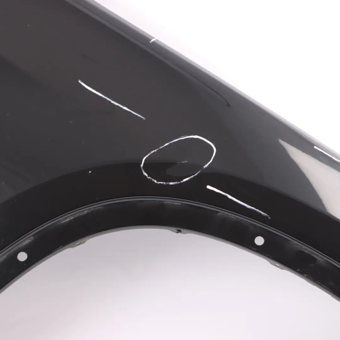 Side Wing Panel BMW X1 E84 Front Right O/S Fender Black Sapphire Metallic - 475 to with Part number 7332424 Side Wing Panel BMW X1 E84 Front Right O/S Fender Black Sapphire Metallic - 475 - SKU 7332424-BS - Part number 7332424