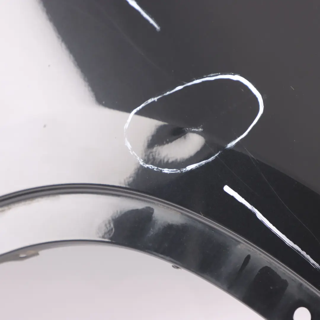  Side Wing Panel BMW X1 E84 Front Right O/S Fender Black Sapphire Metallic - 475 - SKU 7332424-BS - Part number 7332424