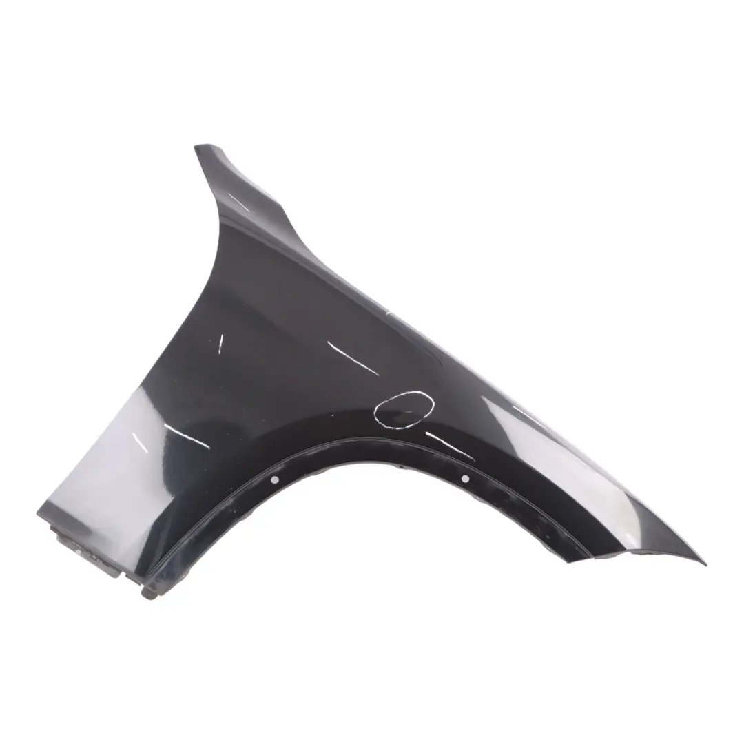  Pannello laterale BMW X1 E84 parafango anteriore destro Nero Zaffiro 475 - SKU 7332424-BS - Numero di parte 7332424