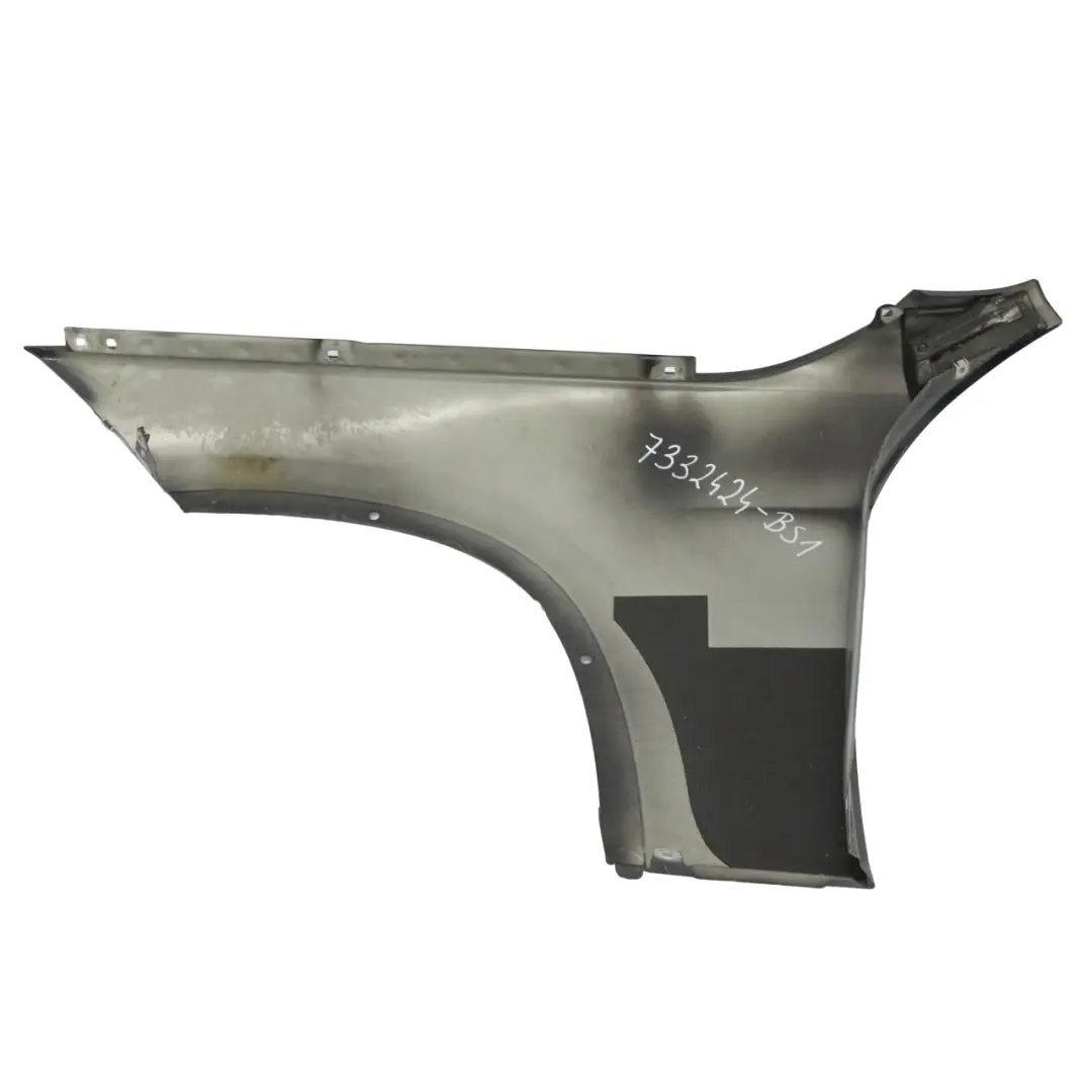  Side Wing Panel BMW X1 E84 Front Right O/S Fender Black Sapphire Metallic - 475 - SKU 7332424-BS1 - Part number 7332424