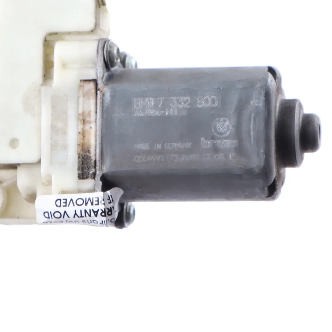 Window Lifter Motor Mini F56 BMW i3 I01 Right O/S Drive Unit to with Part number 7332800 Window Lifter Motor Mini F56 BMW i3 I01 Right O/S Drive Unit - SKU 7332800 - Part number 7332800