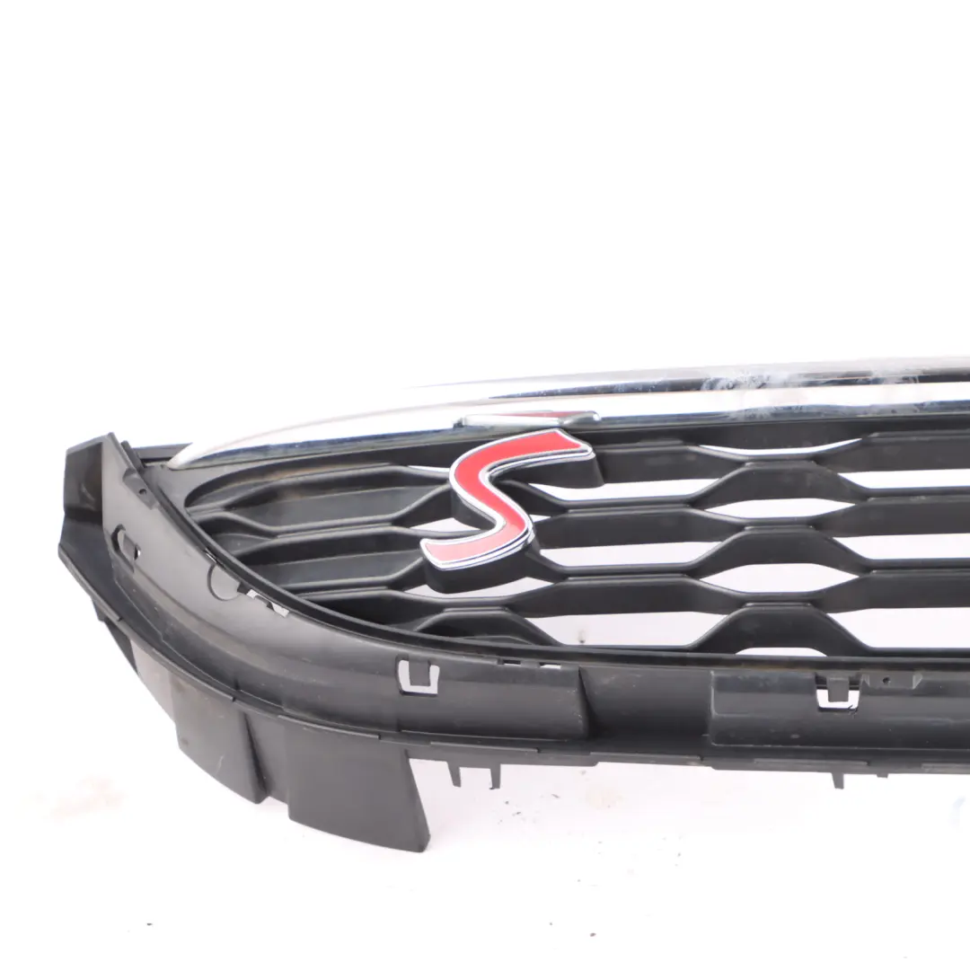 Grille Front Bumper Lower Center Air Grid Trim Panel to Mini F55 F56 F57 with Part number 7335528 Mini F55 F56 F57 Grille Front Bumper Lower Center Air Grid Trim Panel - SKU 7335528 - Part number 7335528