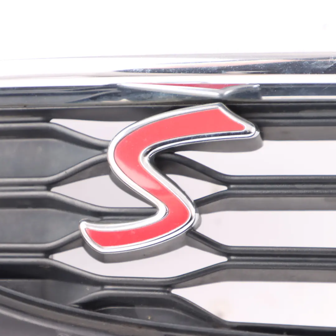 Grille Front Bumper Lower Center Air Grid Trim Panel to Mini F55 F56 F57 with Part number 7335528 Mini F55 F56 F57 Grille Front Bumper Lower Center Air Grid Trim Panel - SKU 7335528 - Part number 7335528