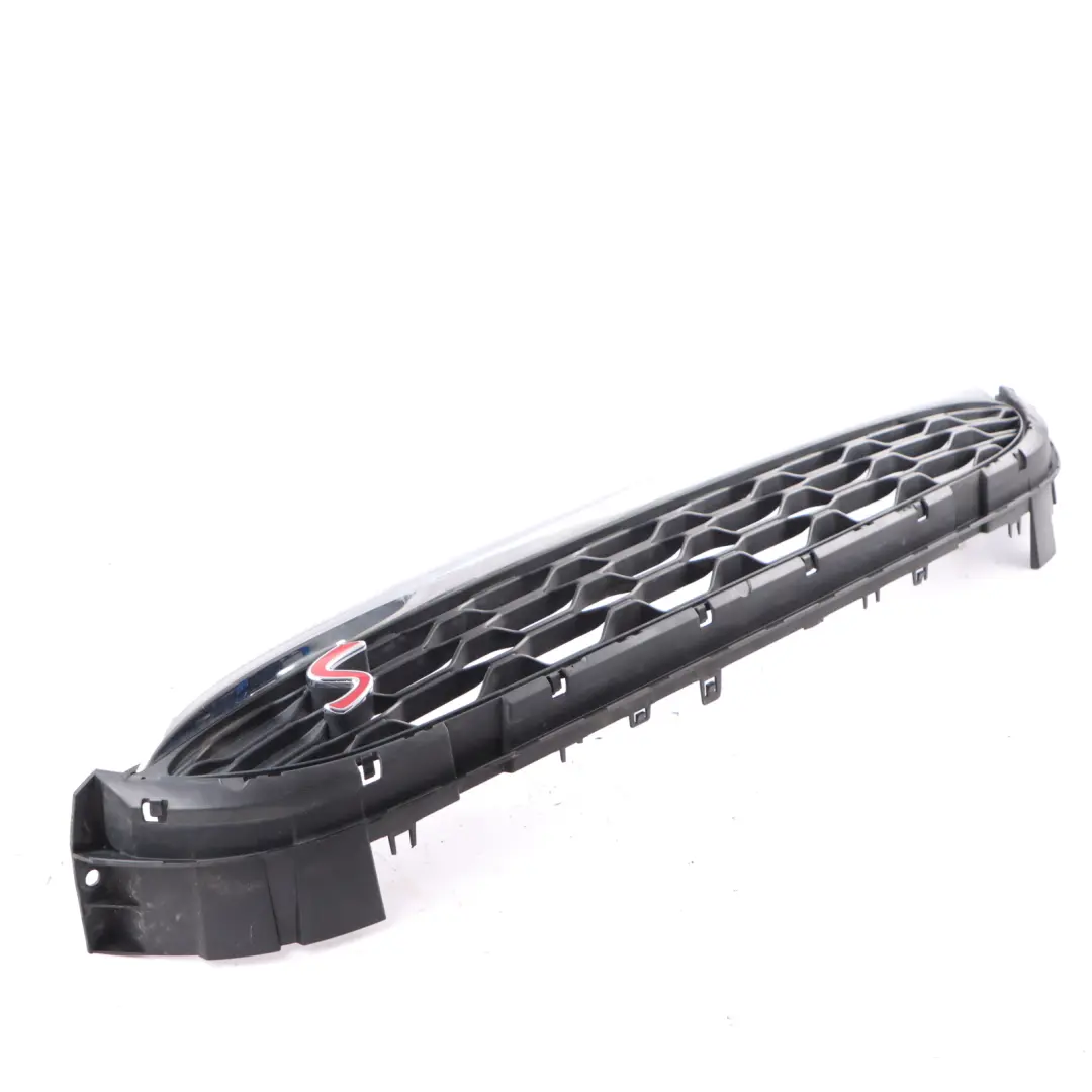Grille Front Bumper Lower Center Air Grid Trim Panel to Mini F55 F56 F57 with Part number 7335528 Mini F55 F56 F57 Grille Front Bumper Lower Center Air Grid Trim Panel - SKU 7335528 - Part number 7335528