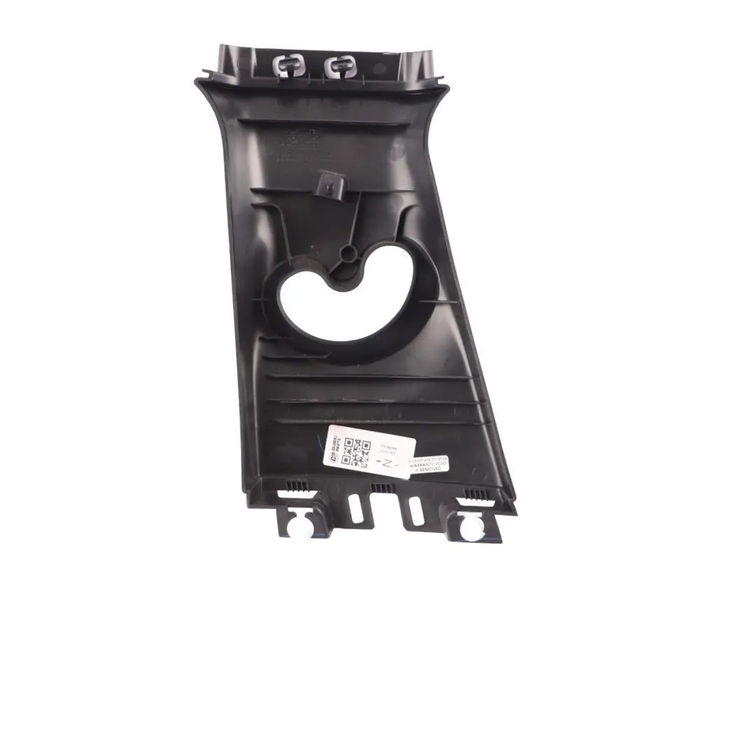 Mini F55 Garniture Cache Montant Colonne B Droit Noir 7313338 - SKU 7336894 - Numéro de pièce 7336894