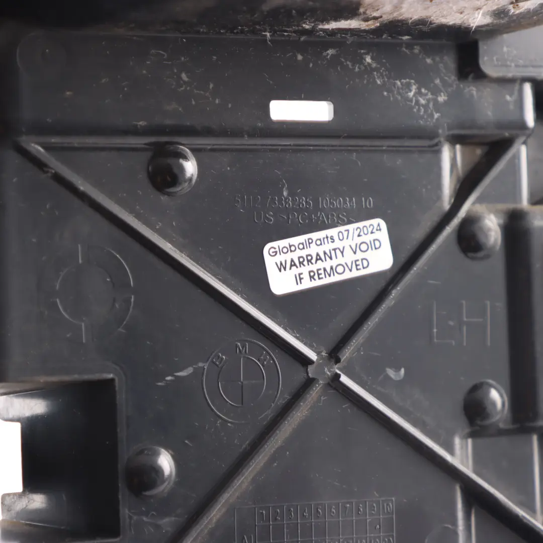 Parachoques Trasero Soporte Esquina Izquierda para BMW X6 F16 con número de pieza 7338285 BMW X6 F16 Parachoques Trasero Soporte Esquina Izquierda - SKU 7338285 - Número de pieza 7338285