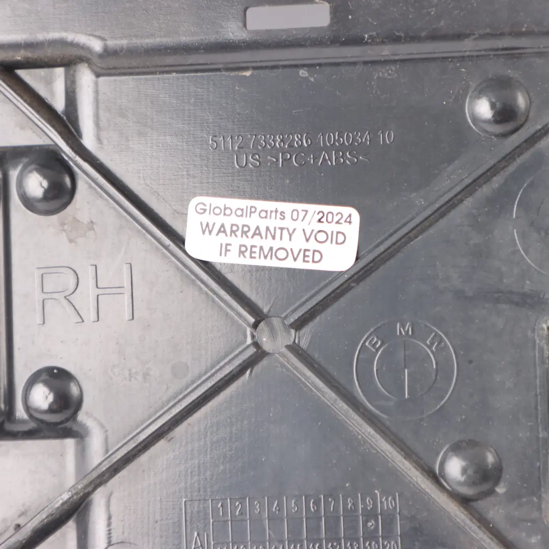 BMW X6 F16 Parachoques Trasero Soporte Montaje Esquina Derecha - SKU 7338286 - Número de pieza 7338286