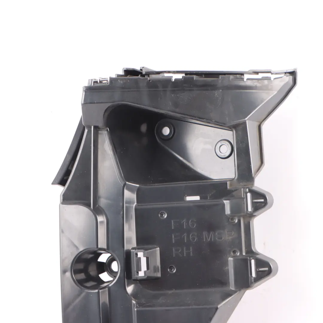 Bumper Mount Bracket Holder Corner Right O/S to BMW X6 F16 Rear with Part number 7338286 BMW X6 F16 Rear Bumper Mount Bracket Holder Corner Right O/S - SKU 7338286 - Part number 7338286