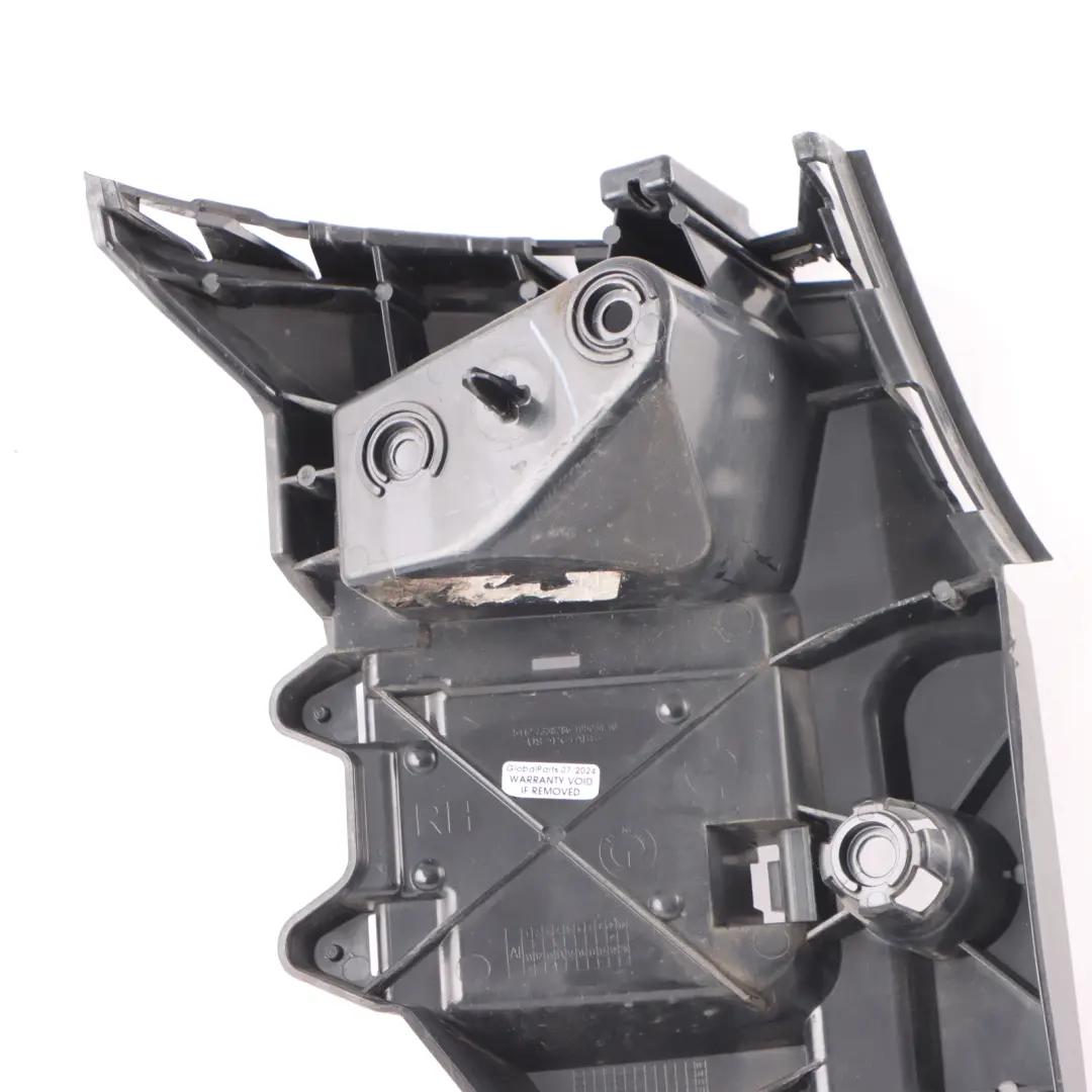 Bumper Mount Bracket Holder Corner Right O/S to BMW X6 F16 Rear with Part number 7338286 BMW X6 F16 Rear Bumper Mount Bracket Holder Corner Right O/S - SKU 7338286 - Part number 7338286