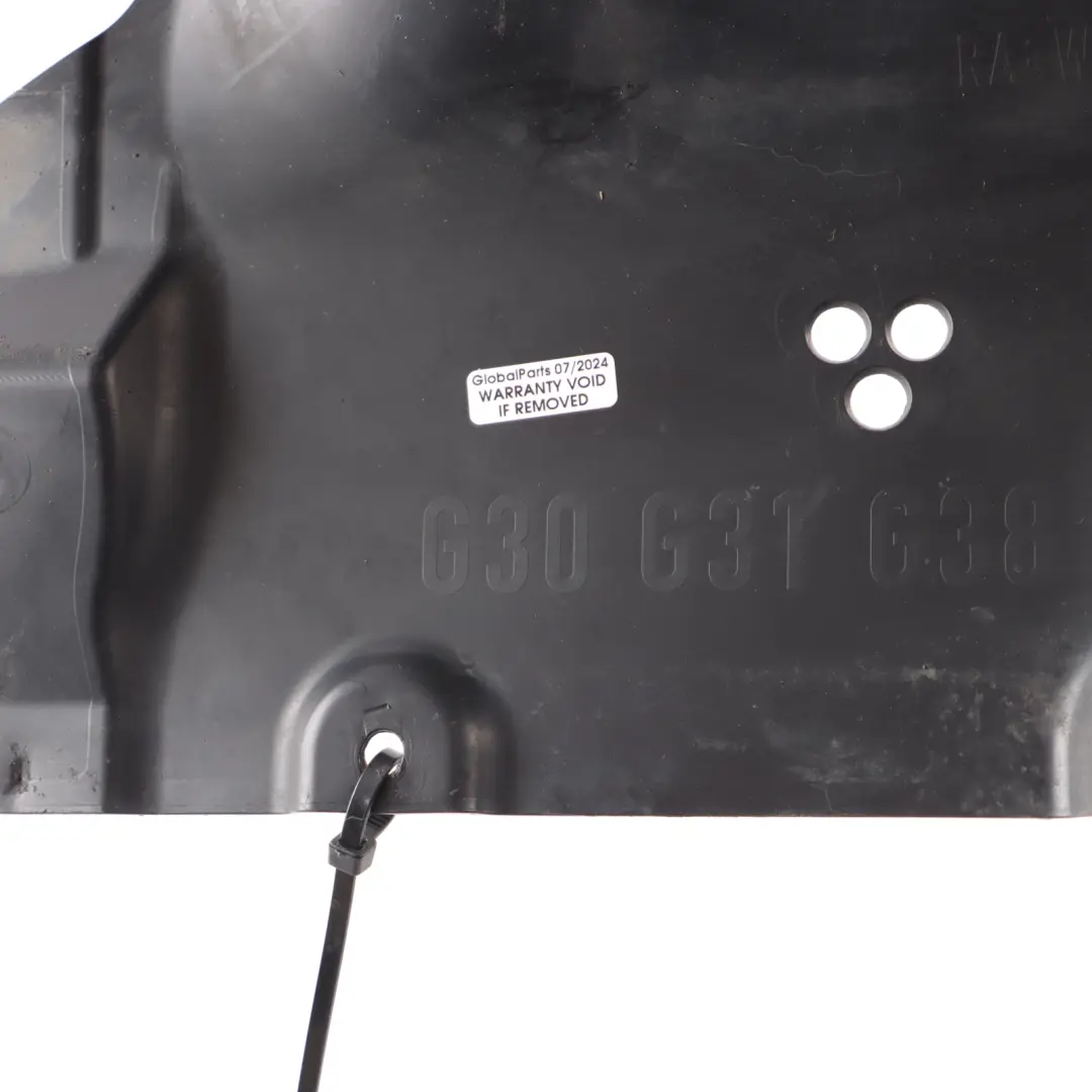 Arch BMW G30 G31 Cover Front Right O/S Housing Splash Guard to Wheel with Part number 7340796 Wheel Arch BMW G30 G31 Cover Front Right O/S Housing Splash Guard - SKU 7340796-1 - Part number 7340796