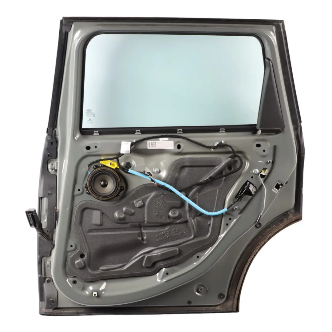 Door Mini F54 Clubman Right O/S Moonwalk Grey Metallic - B71 to Rear with Part number 7343904 Rear Door Mini F54 Clubman Right O/S Moonwalk Grey Metallic - B71 - SKU 7343904-MGM - Part number 7343904