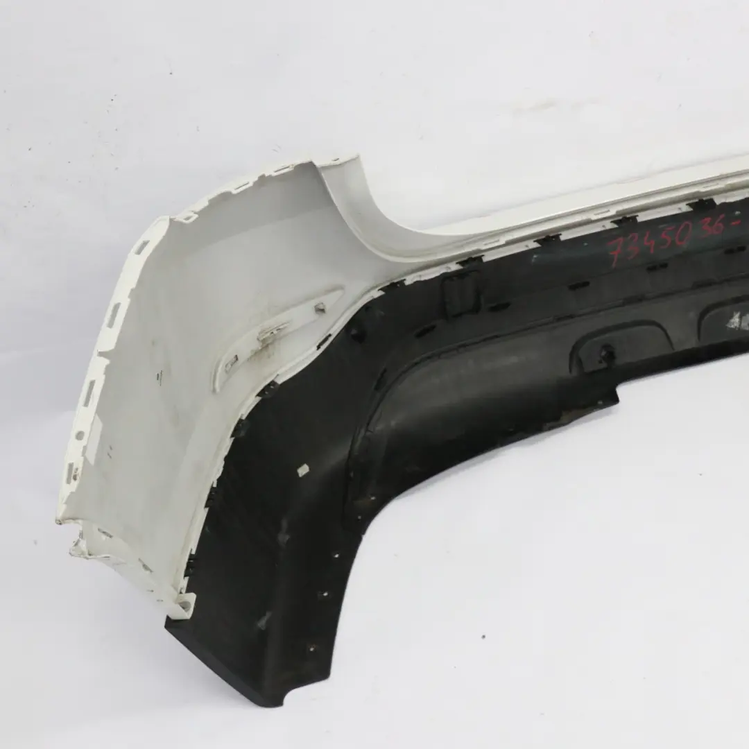 Bumper Rear BMW X1 E84 Trim Panel PDC S Line Alpinweiss Alpine White - 300 to with Part number 7345036 Bumper Rear BMW X1 E84 Trim Panel PDC S Line Alpinweiss Alpine White - 300 - SKU 7345036-AW1 - Part number 7345036