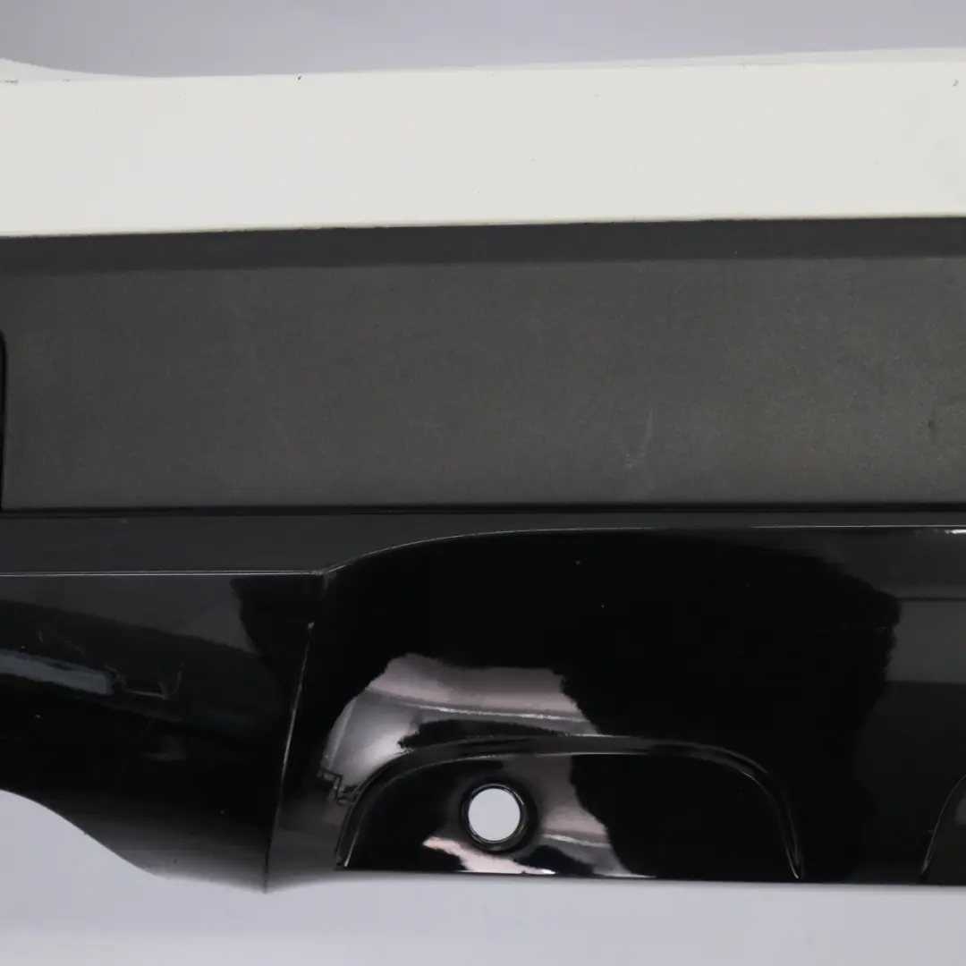 Bumper Rear BMW X1 E84 Trim Panel PDC S Line Alpinweiss Alpine White - 300 to with Part number 7345036 Bumper Rear BMW X1 E84 Trim Panel PDC S Line Alpinweiss Alpine White - 300 - SKU 7345036-AW1 - Part number 7345036