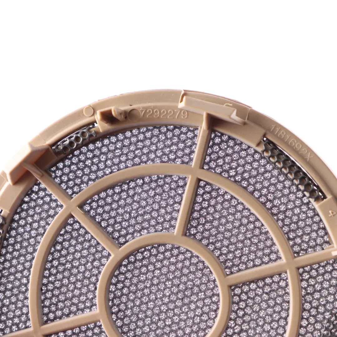 Speaker Cover Trim Panel Door Card Venetobeige Rear Harman Kardon to BMW X5 F15 with Part number 7345191 BMW X5 F15 Speaker Cover Trim Panel Door Card Venetobeige Rear Harman Kardon - SKU 7345191 - Part number 7345191