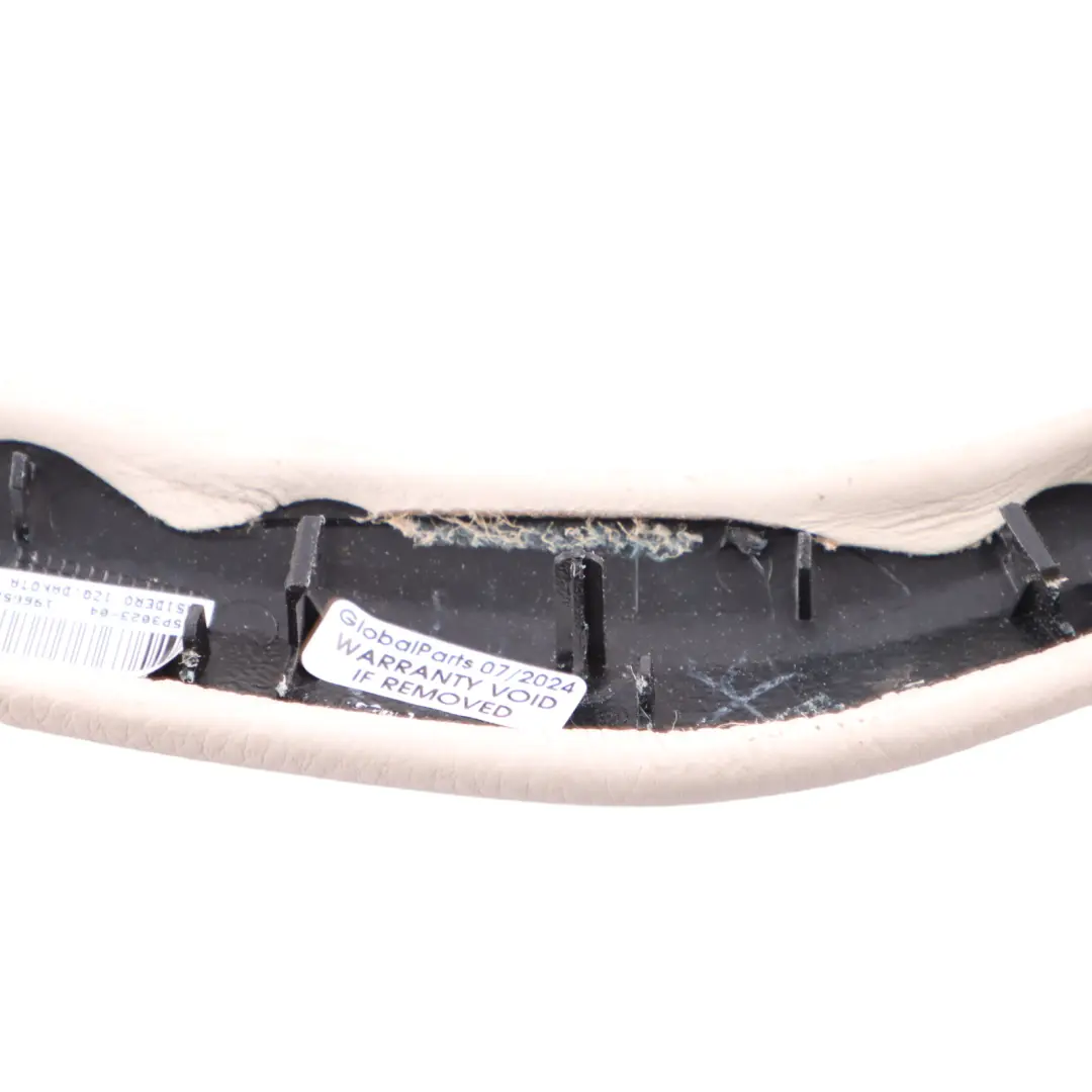 BMW X5 X6 F15 F16 Handbrake Cover Handle Leather Beige Front Left N/S - SKU 7345933 - Part number 7345933